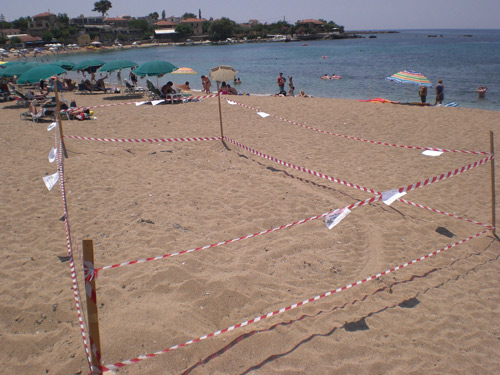 Stoupa beach